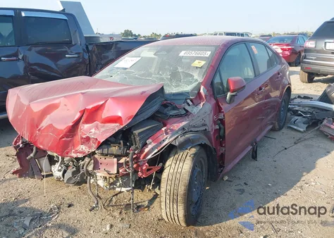 2023 Toyota Corolla Hybrid Le из США, поврежденный, VIN JTDBCMFE1PJ004508